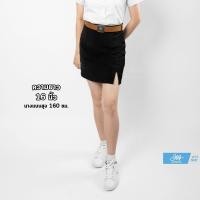ราคา กระโปรงนักศึกษา ทรงเอ เอวสูง ความยาว 14 20 นิ้ว ผ่าหน้า ผ่าหลัง (22954229955)