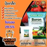 ราคา แม่ปุ๋ยเกล็ด โบรอน WONDER GROW แบ่งขาย แพ็ค 2 กิโลกรัม Boron 20 5 แม่ปุ๋ยเกร็ด ปุ๋ยโบรอนละลายน้ำ ปุ๋ยไฮโดร ปุ๋ยบำรุง ธาตุอาหารพืช ปุ๋ยเคมี (10995721663)