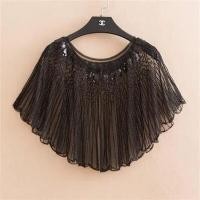 ราคา ฤดูร้อน รูปแบบใหม่ ผู้หญิง ผ้าคลุมไหล่สั้น ตาข่าย เสื้อแจ็คเก็ต เสื้อแจ๊กเก็ตป้องกันแสงแดดเต้นรํา เสื้อโค้ท ทันสมัย เสื้อคลุมคลุมเลื่อม (22049523468)
