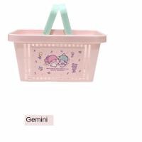 ราคา Sanrio ตะกร้าอาบน้ำน่ารัก Kuromi Kitty Cinnamoroll Pochacoo อุปกรณ์อาบน้ำตะกร้าคล้องมือในห้องน้ำตะกร้าเก็บของจิปาถะที่บ้าน (22999249328)