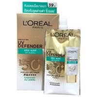 ราคา LOREAL ลอรีอัล ปารีส ยูวี ดีเฟนเดอร์ UV Defender SPF 50 PA 5 5 ml 1 กล่อง 6 ซอง เซรั่มกันแดด (13167981439)