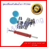 ราคา ชุดหัวเติมน้ำยา R134a รถยนต์ พร้อมตัวขันศร (397129177)