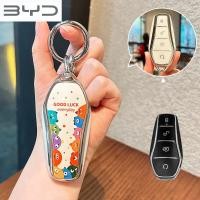 ราคา BYD รถที่ใส่กุญแจปลาโลมา Atto3ตราปลาโลมา Mini Sealion 6 M6เคสกุญแจรถยนต์ (23092108518)