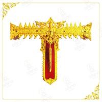 ราคา หิ้งพระ หิ้งพระลายไทย ติดพนัง หิ้ง หิ้งพระ หิ้งพระติดผนัง ขนาดไซส์ของหิ้งพระอยู่ภาพสุดท้ายของแต่ละไซส์ หิ้งพระธรรมดา (702176415)