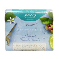 ราคา Camay Naturl Bar Soap คาเมย์ สบู่ก้อน สูตรเนเจอรัล 125g x 3ก้อน (21610891070)