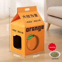 ราคา YTL กล่องบ้านแมว อพาร์ตเมนต์แมว Hi pet กล่องลับเล็บชีส พร้อมส่งจากไทย (22986363804)