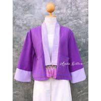 ราคา เสื้อคลุมยูกาตะแต่งพู่ เสื้อคลุมผ้าฝ้ายสวยๆ (22945960897)