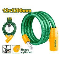 ราคา JADEVER สายล็อคจักรยาน Bicycle lock ขนาด 12 x 1200 มม รุ่น JDBK1112 (22785096293)