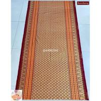 ราคา ผ้าถุงลายไทยพิมทอง ผ้าผืนลายไทย (19460424621)