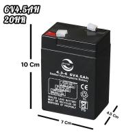 ราคา Auto Parts แบตเตอรี่ 6V4 5Ah แบต มอเตอร์ไซค์ 6V 7Ah แบตรถมอไซค์ 4V 4Ah (22415062112)