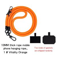 ราคา ปรับโทรศัพท ์ มือถือ Lanyard 10mm สายห้อยโทรศัพท์ สายคล้องคอ สะพายไหล่ ป้องกันการสูญหาย สายห้อยโทรศัพท์ (22958608075)