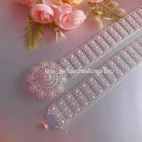 ราคา เข็มขัดเครื่อง ประดับ ชุด ไทย สีเงินสวยๆ (22214433084)