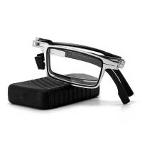 ราคา UIMI ส่งฟรี แว่นตาโลหะป้องกันแสงสีฟ้าสี่เหลี่ยมทรงกลม แว่นตาอ่านหนังสือชายแบบพกพาพับได้ แว่นสายตายาวผู้ชายแว่นตาสายตายาวทรงกลม (22941015056)