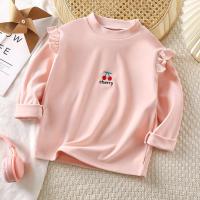 ราคา เสื้อเชิ้ตเด็กผู้หญิงฤดูใบไม้ร่วงและฤดูหนาวการ์ตูนแขนบินพิมพ์ครึ่งคอเต่าด้านบนแขนยาวเสื้อเด็กผู้หญิง (22803091214)