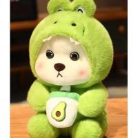 ราคา Aoduoyaya ตุ๊กตาหมีลีน่า Lena Bear ลักษณะของชานม ตุ๊กตาหมีแปลงร่างน่ารัก ของเล่นตุ๊กตา ของขวัญวันเกิด ขนาด25 ซม (23319490863)