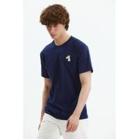 ราคา T shirt SMILEYHOUND เสื้อยืด สีกรม โลโกปัก Size M ของแท้ (21453569420)