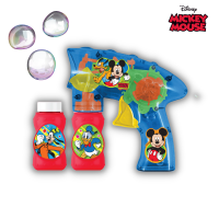 ราคา Disney ลิขสิทธิ์แท้ ปืนเป่าฟองใส ไม่ต้องใส่ถ่าน Bubble Gun มีไฟ โดราเอมอน โฟรเซ่น คิตตี้ Ben10 Doraemon Forzen Kitty ของเล่นในน้ำ (18535594888)