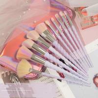 ราคา พร้อมส่งแปรงแต่งหน้าด้ามจับเขายูนิคอร์น 10 ชิ้นแปรงปัดแก้ม แปรงไฮไลท์แปลงแต่งหน้า ด้ามหยัก (744964277)