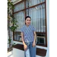 ราคา ผ้าเยื่อไผ่ พิมพ์ลาย เสื้อผ้าผู้หญิง (23187901259)