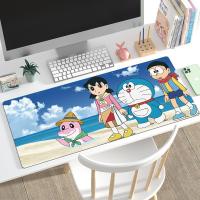 ราคา แผ่นรองเมาส์ Doraemon การ์ตูนน่ารักแผ่นรองเมาส์ขนาดใหญ่มูลค่าสูงกันลื่นขอบล็อคหนา 80 30cm (22306595100)