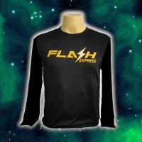 ราคา เสื้อยืดสกรีนลาย FLASH มี3สีขาว ดำ เหลือง ผ้าไมโครโพลีเอสเตอร์ ผ้าดีนุ่มลื่น แห้งไว ไม่อับชื้น (22237508873)