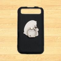 ราคา Case for Blackberry Classic Q20 Q10 9320 Keyone DTEK 70 KEY 2 LE 3D Cute White Bear Finger Ring Stand Holder Soft TPU Phone Cover (18608573382)