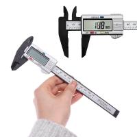 ราคา ไมโครมิเตอร์วัดเครื่องมือไม้บรรทัดดิจิตอล 150 มม ดิจิตอล Caliper คาร์บอนไฟเบอร์ Vernier Caliper Gauge (23052676421)