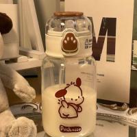 ราคา WAYCAI Cinnamoroll ขวดน้ำพร้อมหลอด อะนิเมะ คุโรมิ แก้วน้ำดื่มแก้ว แบบพกพาได้ ถ้วยพร้อมหลอด ขวดน้ำการ์ตูนอะนิเมะ เด็กนักเรียนชายหญิง (23195558999)