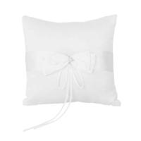 ราคา NHVF Faux Pearl Flower Wedding Party Pocket Ring Pillow Cushion 4inch x 4inch (22190774033)