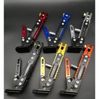 ราคา ขาตั้งมอเตอร์ไซค์แบบปรับความสูงได้อะลูมิเนียมอัลลอย CNC ขาตั้งสามขา (22607923293)