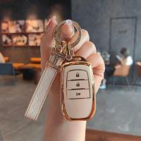 ราคา car smart key case for toyota hilux Revo Rocoo FORTUNER innova Harrier keychain (23059105355)
