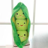 ราคา 1ชิ้นถั่วลันเตานุ่มแนะสวมสบายตุ๊กตาหนานุ่มการออกแบบสองสีนุ่มสบายและวัสดุที่ปลอดภัยยัดไส้ของเล่นสำหรับให้ของขวัญ (22937050132)