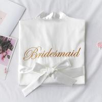ราคา เสื้อคลุมอาบน้ําทีมเจ้าสาว Bride To Be ของขวัญปาร์ตี้ Hen เหมาะสําหรับอาบน้ําเจ้าสาวและคืนไก่ (19956508977)
