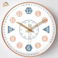 ราคา นาฬิกาติดผนัง นาฬิกาดิจิตอล ปฏิทิน นาฬิกาดิจิตอลปฏิทิน Ultra Quiet นาฬิกาแขวนผนังที่สร้างสรรค์นาฬิกาการ์ตูนสำหรับเด็ก นาฬิกาติดผนัง นา นาฬิกาติดผนังห้องนั่งเล่นบ้านการ์ตูนต้นการศึกษานาฬิกาเด็กห้องนอนต