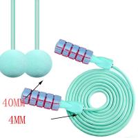 ราคา Huieson เชือกกระโดดไร้สายอุปกรณ์ฟิตเนสออกกำลังกายในร่มแบบเงียบเชือกกระโดดเชือกยาวแบบสลับได้ใช้ได้สองแบบ (23190233099)