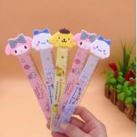 ราคา แพ็ค 12 ชิ้น ลายซานริโอ้ ไม้บรรทัดแข็ง พลาสติกPvC 15 ซม หัวการ์ตูนSanrioน่ารักน่าใช้ โรงเรียน (23293070682)