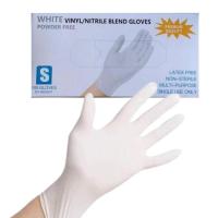 ราคา ถุงมือสีขาว ถุงมือไนไตร ถุงมือแพทย์ 100 ชนิดไม่มีแป้ง ถุงมืออาหาร 100 ชิ้น (22754214144)