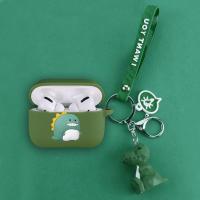 ราคา เคสซิลิโคนลายการ์ตูนน่ารักสำหรับ Apple AirPods 3เคสหูฟังไร้สายบลูทูธ Airpods Pro 1 2ฝาครอบป้องกัน (20386819893)