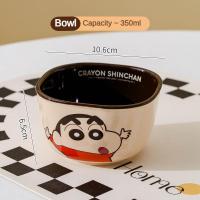ราคา ชามเซรามิค Crayon Shinchan ถ้วยเซรามิค ลายน่ารัก เข้าไมโครเวฟได้ เครื่องใช้บนโต๊ะอาหารเครยอนชินจัง (23271466467)