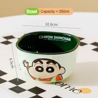 ราคา ชามเซรามิค Crayon Shinchan ถ้วยเซรามิค ลายน่ารัก เข้าไมโครเวฟได้ เครื่องใช้บนโต๊ะอาหารเครยอนชินจัง (23271466468)