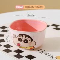 ราคา ชามเซรามิค ถ้วยเซรามิค Crayon Shinchan ลายน่ารัก เข้าไมโครเวฟได้ เครื่องใช้บนโต๊ะอาหารเครยอนชินจัง (23301874138)