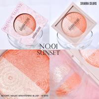 ราคา Sivanna Colors Botanic Mauve Brightening Blush 11g บลัชออน เนื้อชิมเมอร์ (21593984871)