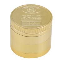 ราคา 4 Layers Manual Spice Grinder Retro Bronze Mini Herb Grinder (16480000456)