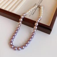 ราคา สร้อยมุกสีม่วงเครื่องประดับแฟชั่นชั้นสูง (22422858198)