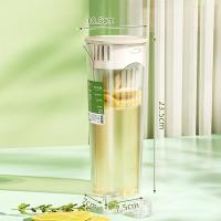 ราคา JJT เก็บความเย็นขนาดใหญ่1L 2L กาน้ำชาเย็นสำหรับใช้ในครัวเรือนชาผลไม้กาน้ำถ้วยน้ำเย็นแบบสกัดเย็นถังน้ำดื่มชั้นวางน้ำผลไม้คูลเลอร์พร้อมก๊อกน้ำ1L 2L ถังน้ำพร้อมก๊อกน้ำถังน้ำถังน้ำเย็นแบบหมุนได้ถังน้ำถังน