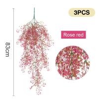 ราคา เถาวัลย์ประดิษฐ์ สำหรับประดับตกแต่ง พุ่มไม้ปลอม ดอกไม้ประดิษฐ์ ยาว83cm สีสันสวยงาม (12926488268)