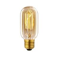 ราคา SmartPhonemall E27 40W Retro Edison Light Bulb Filament Vintage Ampoule Incandescent Bulb AC 220V T45 Filament (16699340398)