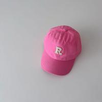 ราคา หมวกเบสบอลปักลายตัวอักษร P R สำหรับสีทึบหมวกกันแดดปรับได้เด็กหมวกแก๊ปเด็กเด็กผู้ชายเด็กผู้หญิง (21828944327)