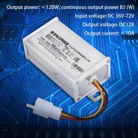 ราคา Clearance COD มอเตอร์ สำหรับไฟฟ้าจักรยาน สกู๊ตเตอร์ DC DC 36 72V To 12V 10A 120W Step down Converter Adapter For Electric Bicycle (4910750101)