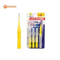 ราคา DENTALPRO Dentalpro Interdental Brush I Shaped 0 8MM แปรงซอกฟัน Size 2 สีเหลือง แพ็ค 4 ชิ้น (21143850798)